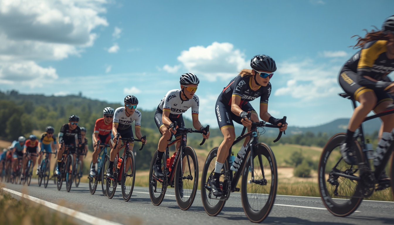 Coastal group cycling event along Finnish shoreline coordinated by Vibrantbonesspin