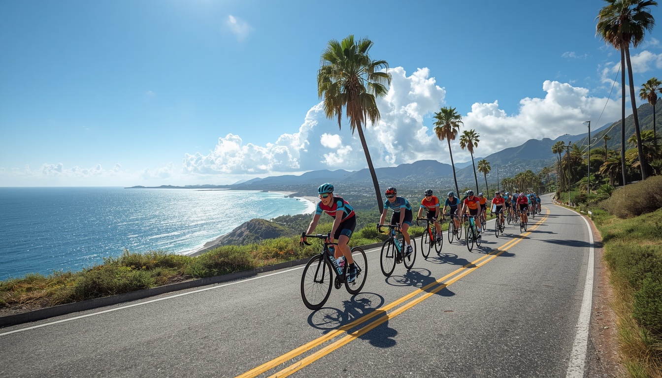 Cyclists riding together on a scenic Finnish road during a Vibrantbonesspin group event